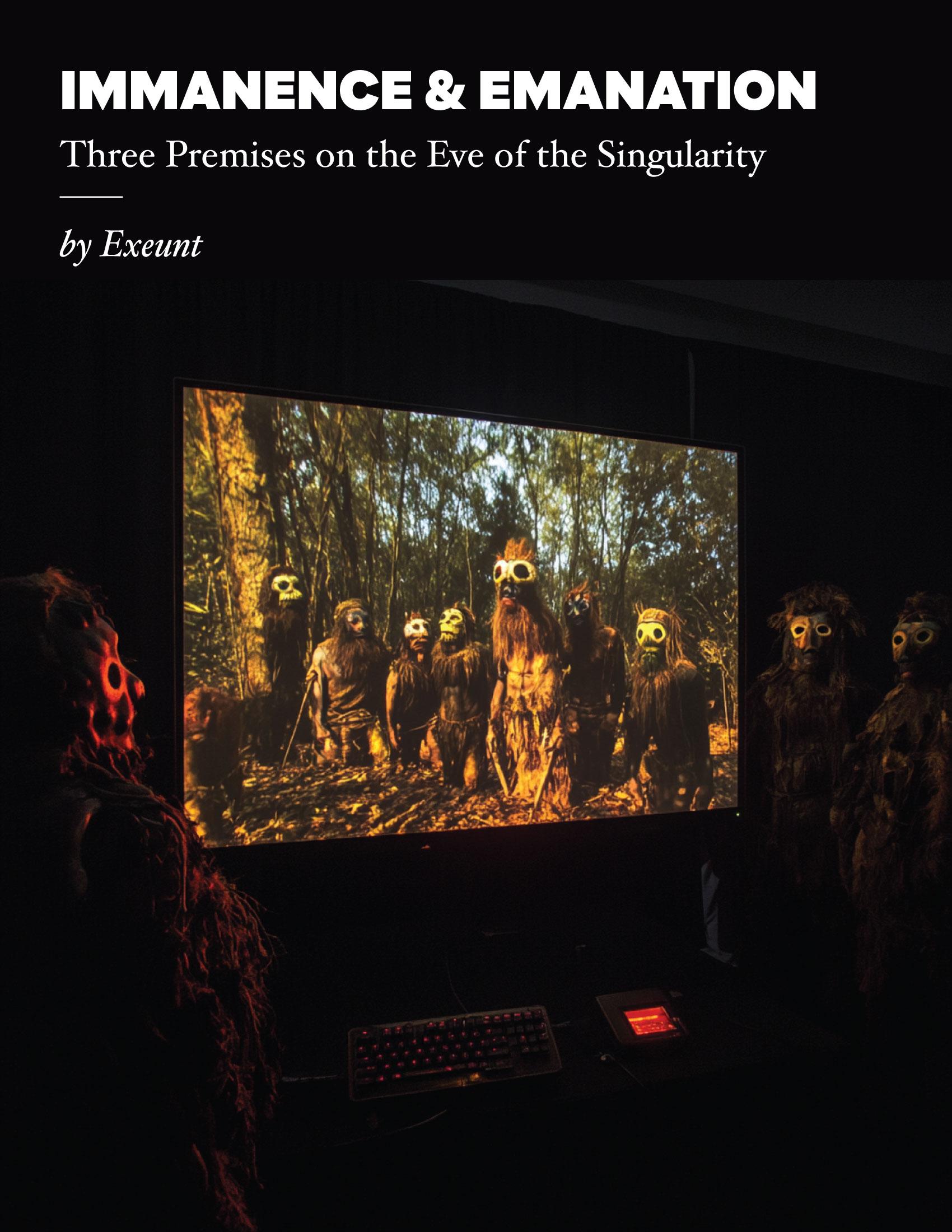 Cover of Immanence and Emanation